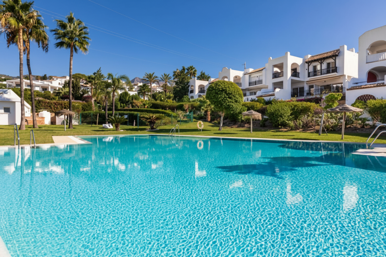 Amba Gardens swimming pool area